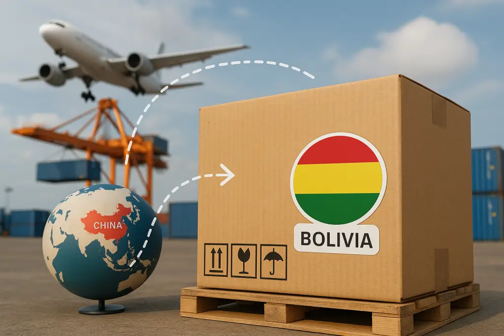 Como importar de China a Bolivia