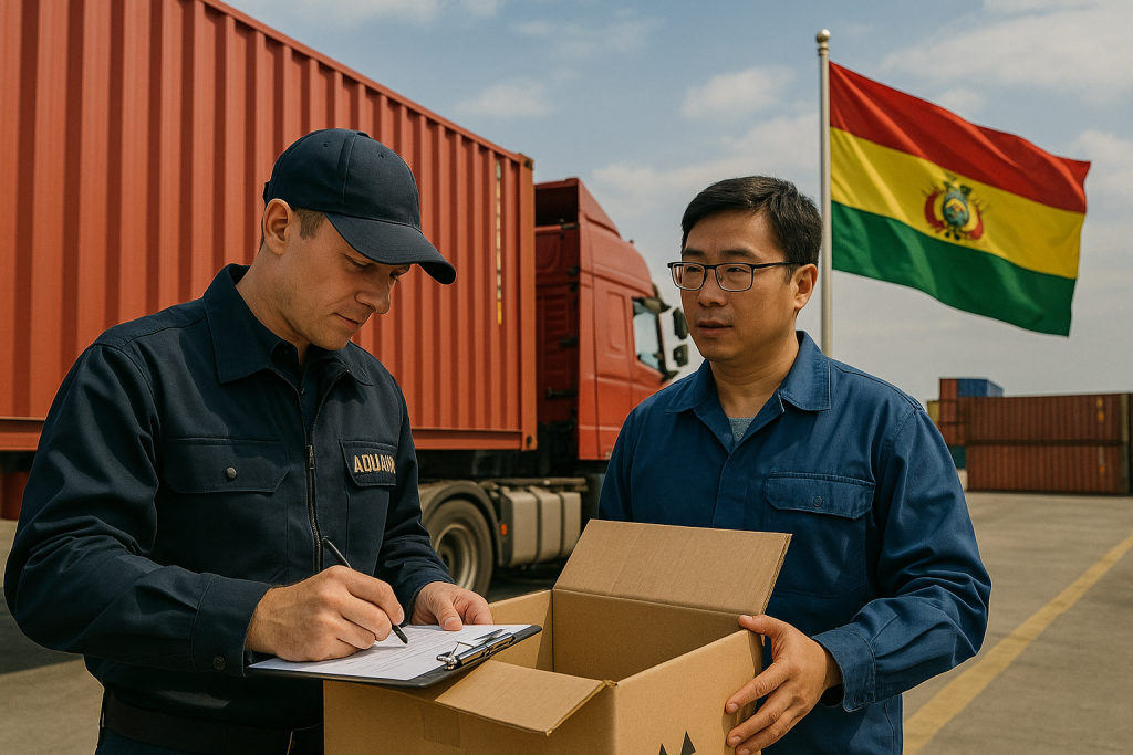 Liberacion de mercancia china en Bolivia